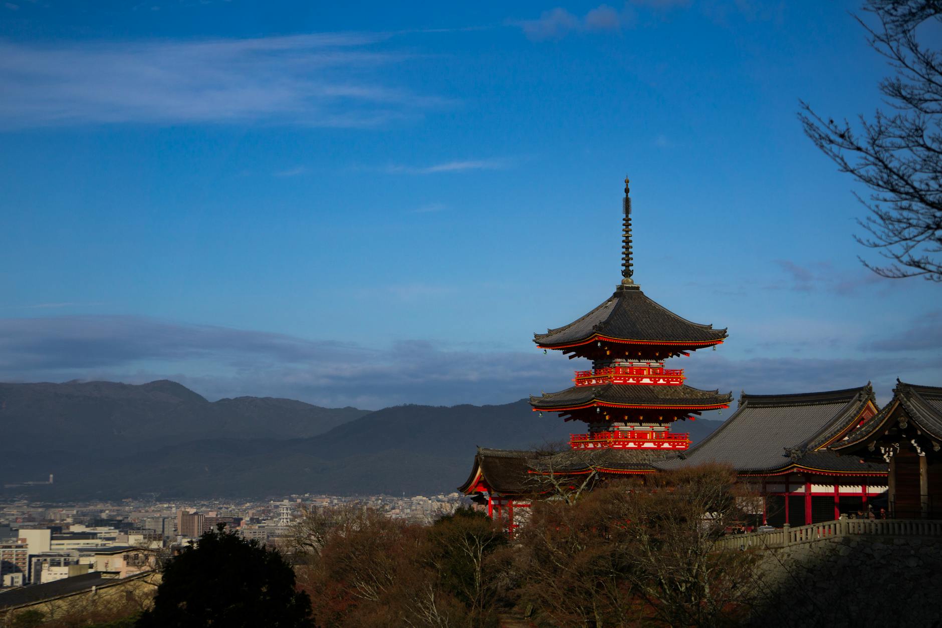 Chrám Kiyomizu-dera v Kyotu